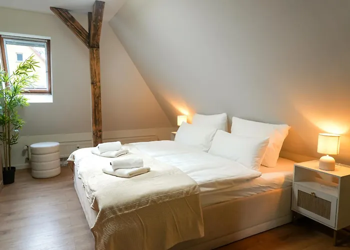 Elbblick Mit Balkon Und Stellplatz アパート *